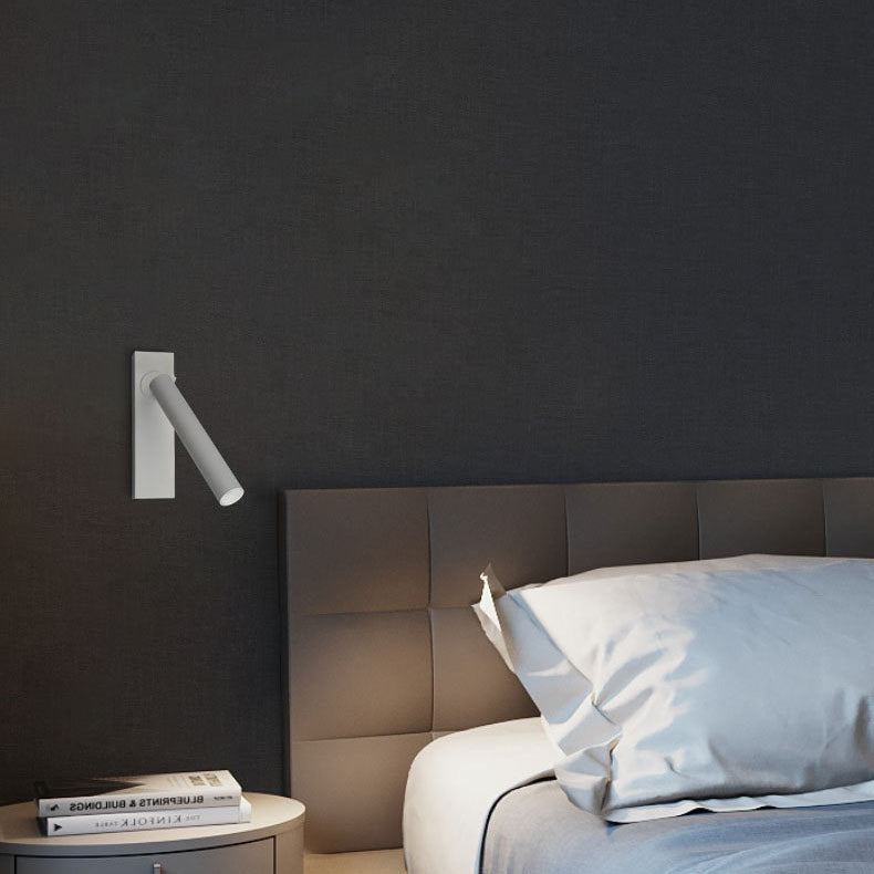 Modern Minimalist Rectangular Spotlight Adjustable Angle LED Reading Wall Sconce Lamp