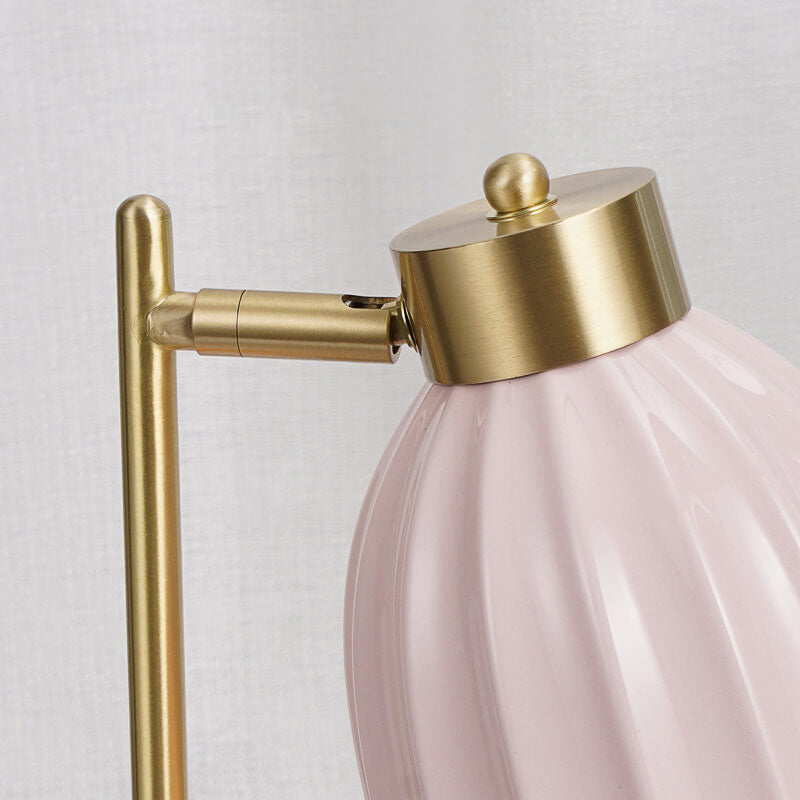 Lampe de table en cire fondue à 1 lumière avec minuterie et variateur en cuivre nordique 