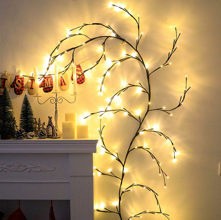 Modern Branch Rattan String Lights LED Decorative String Lights