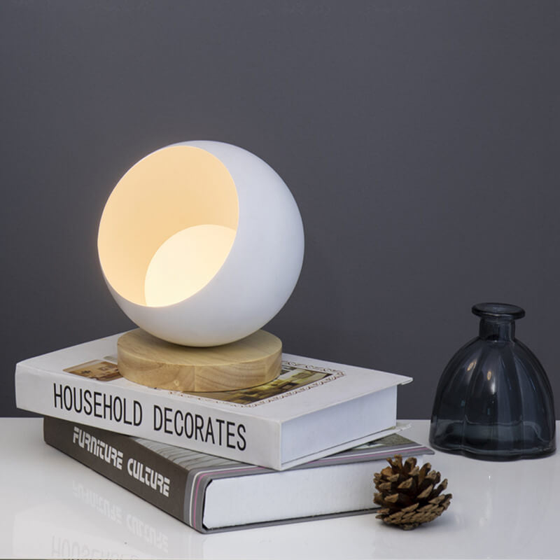 Creative Hemispherical Macaron Color LED Night Light Table Lamp