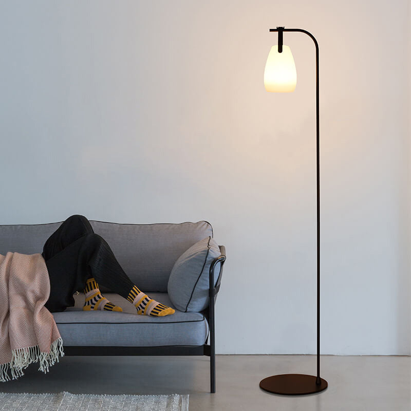 Modern Minimalist PE Handy Lamp Design LED Standing Floor Lamp
