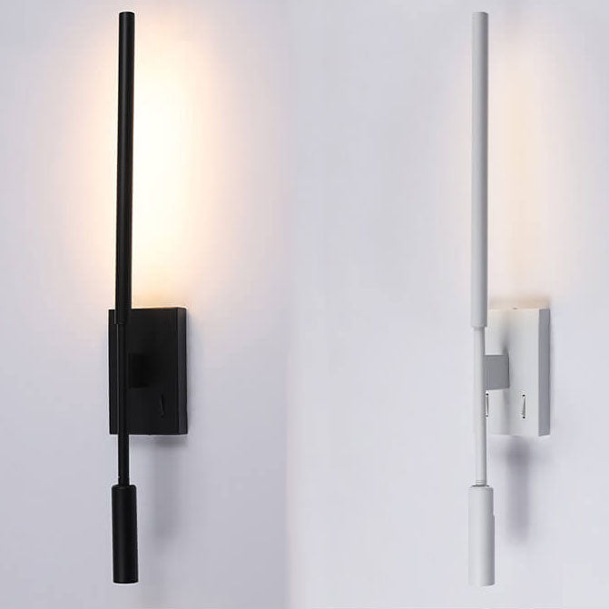 Modern Acrylic Molding Reading Light LED Wall Sconce Lamp