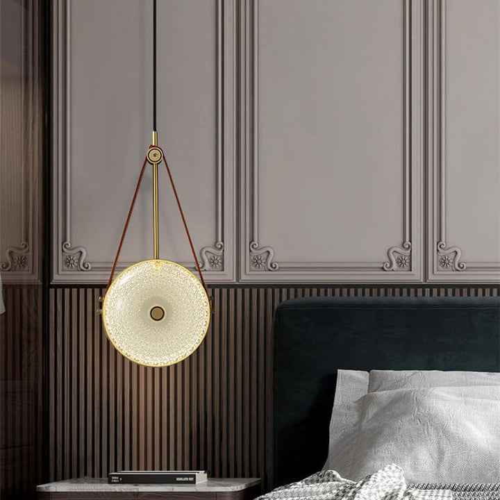 Light Luxury Vintage Belt Creative Design LED Pendant Light