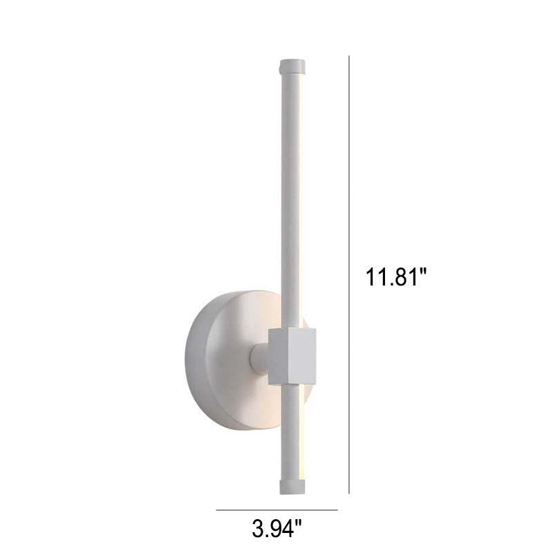 Modern Creative Strip Round Bottom LED Wall Sconce Lamp