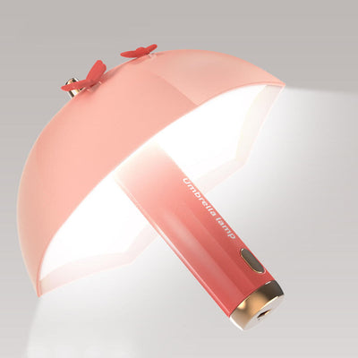 Lampe de bureau LED magnétique pour soins oculaires, parapluie intelligent créatif diamant USB 