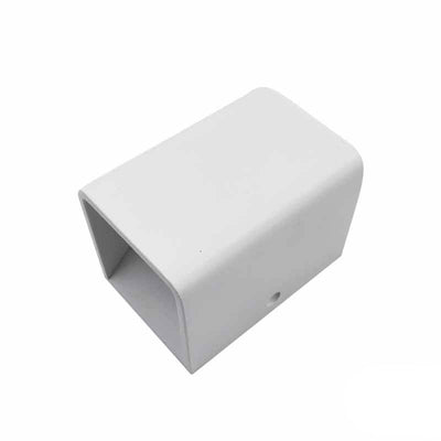 مصباح حائطي LED RGB من الألومنيوم المربع الحديث 