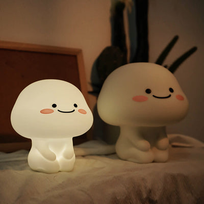 Cartoon Smart Moly Silicone Emoji LED Night Light Table Lamp