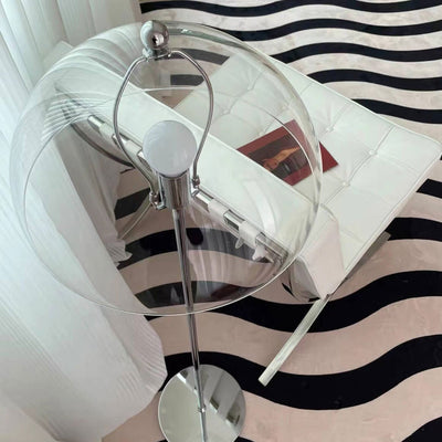 Creative Retro Acrylic Mushroom Design 1-Light Standing Floor Lamp