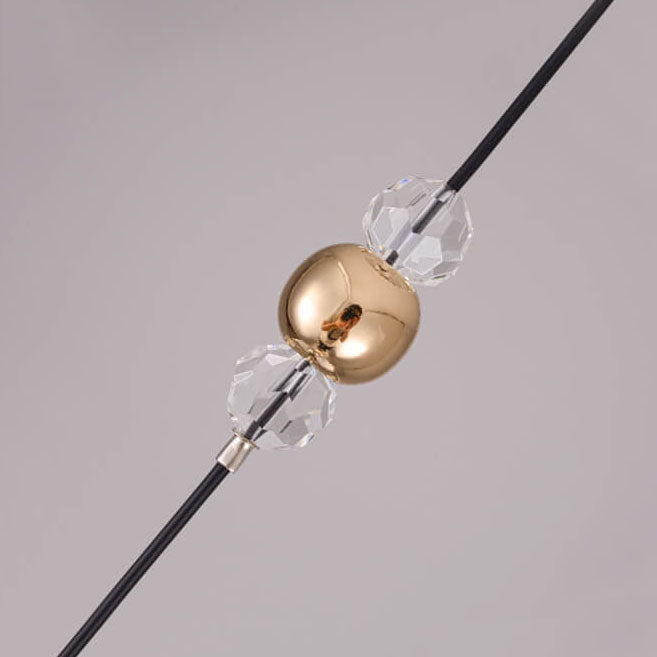 Lustre LED en forme de cygne en acrylique moderne et luxueux 