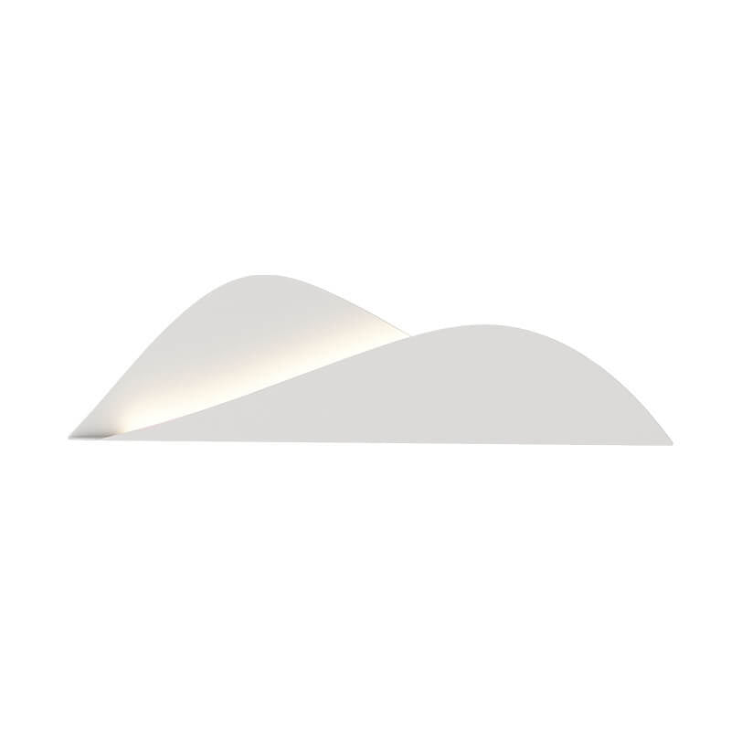 Moderne minimalistische Dimensionen Gipfel Design LED Wandleuchte 