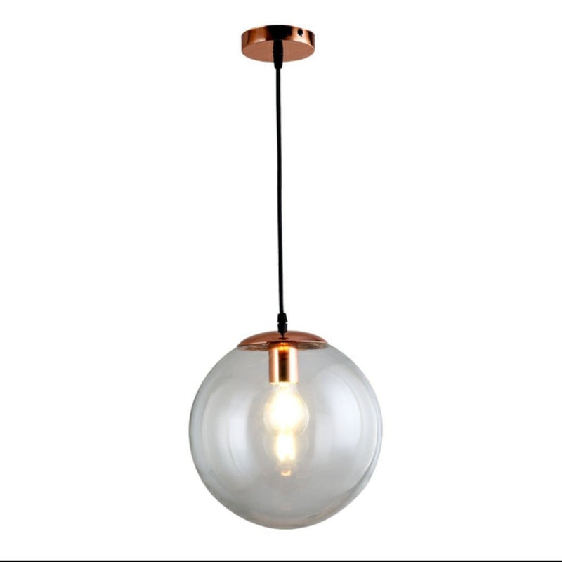 Nordic Modern Minimalist Creative Bubble Transparent 1-Light Pendant Light