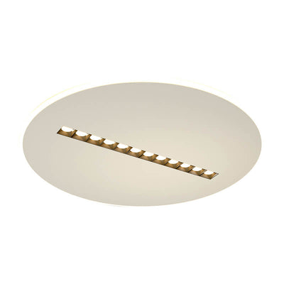 Moderne einfache flache runde Scheinwerfer LED-Deckenleuchte für bündige Montage 
