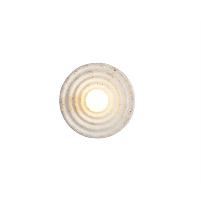 Modern Minimalist Resin Round 1-Light Wall Sconce Lamp