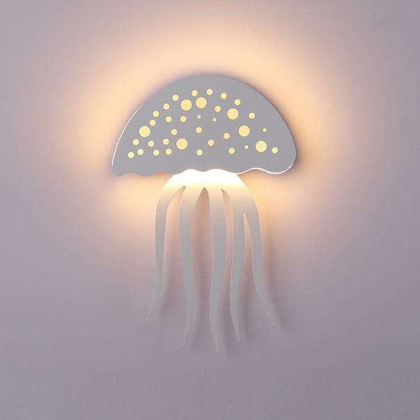 Modern Creative 1-Light LED Jellyfish Wall Lamp
