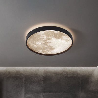 Nordic Creative Moon Round LED Deckeneinbau-Deckenleuchte 