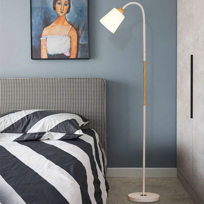 Modern Minimalist Iron 1-Light Standing Floor Lamp