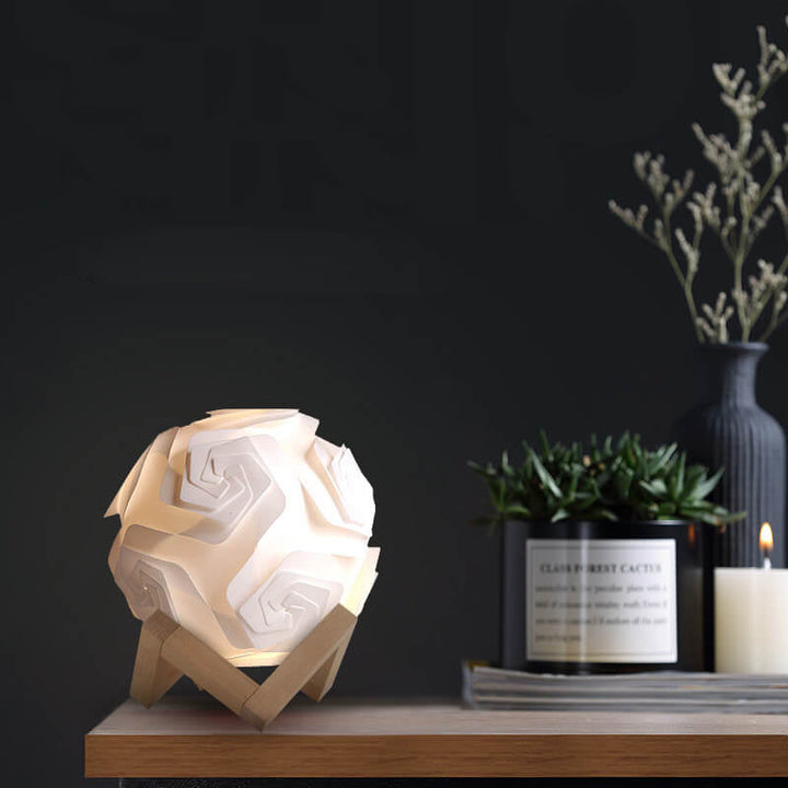 Lampe de table décorative USB LED DIY Moon Lamp 