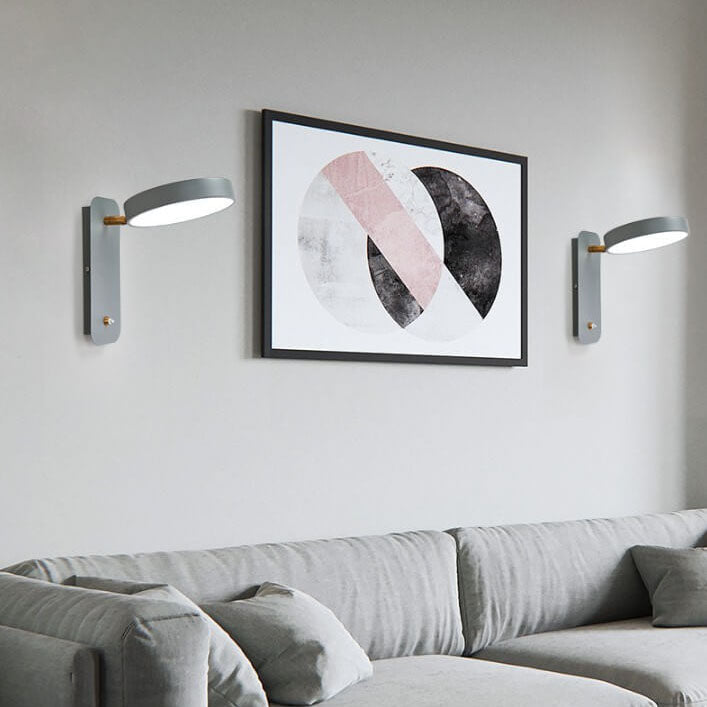 مصباح حائط للقراءة LED قابل للتدوير بتصميم بسيط من الشمال 