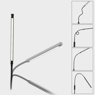 مصباح أرضي LED قابل للتعديل لحماية العين ABS الحديث 