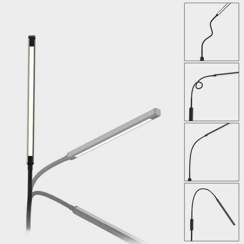 مصباح أرضي LED قابل للتعديل لحماية العين ABS الحديث 