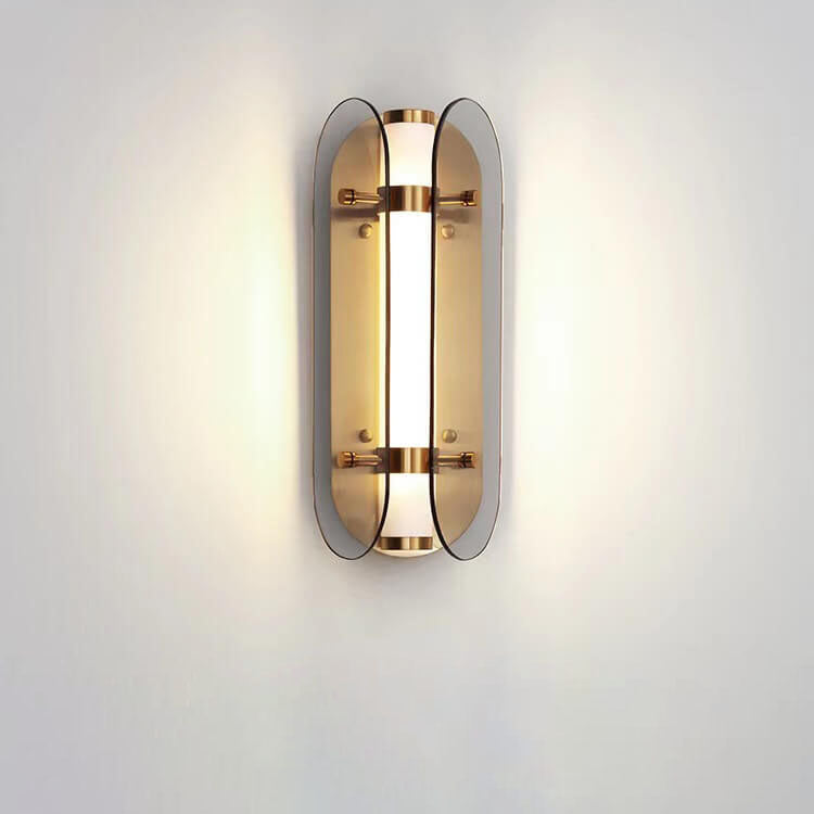 Scandinavian Minimalist Light Luxury Glass LED Wall Sconce Lamp