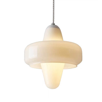 European Light Luxury Solid Color 1-Light Pendant Light