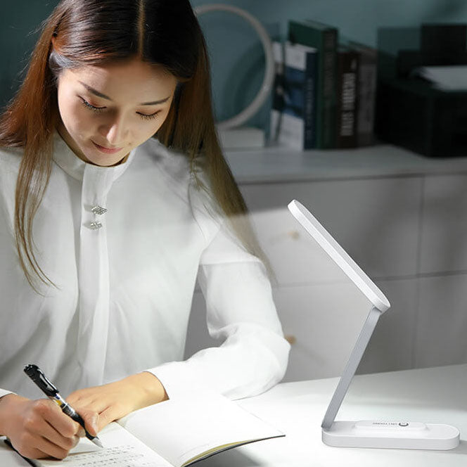 Modern Student USB Rechargeable Foldable LED Table Lamp