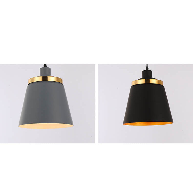 Nordic Industrial Simple Iron Art 1-Light Pendant Light