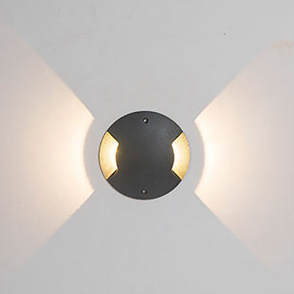 Luz de paisaje insertable en el suelo LED impermeable minimalista moderna 