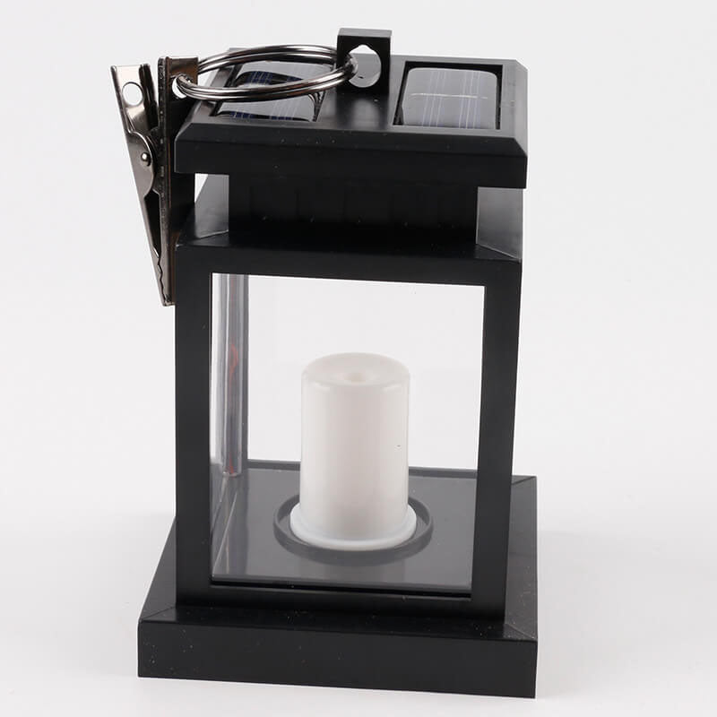 Solar LED Candle Light Square Lantern Outdoor Light