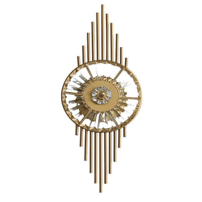 Applique murale LED design créatif en cristal de luxe 