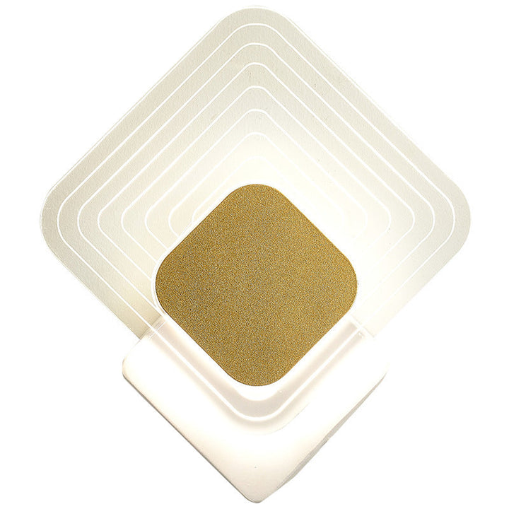 Moderne Leichte Luxus Gold Geometrische Acryl LED Wandleuchte 