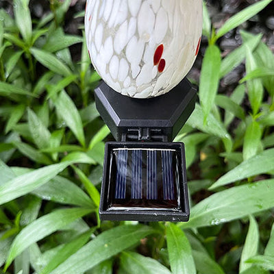 Rotierende Solar-Farbprojektions-LED-Garten-Rasen-Licht im Freien 