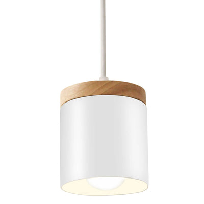 Modern Solid Color 1/3-Light Iron Pendant Light