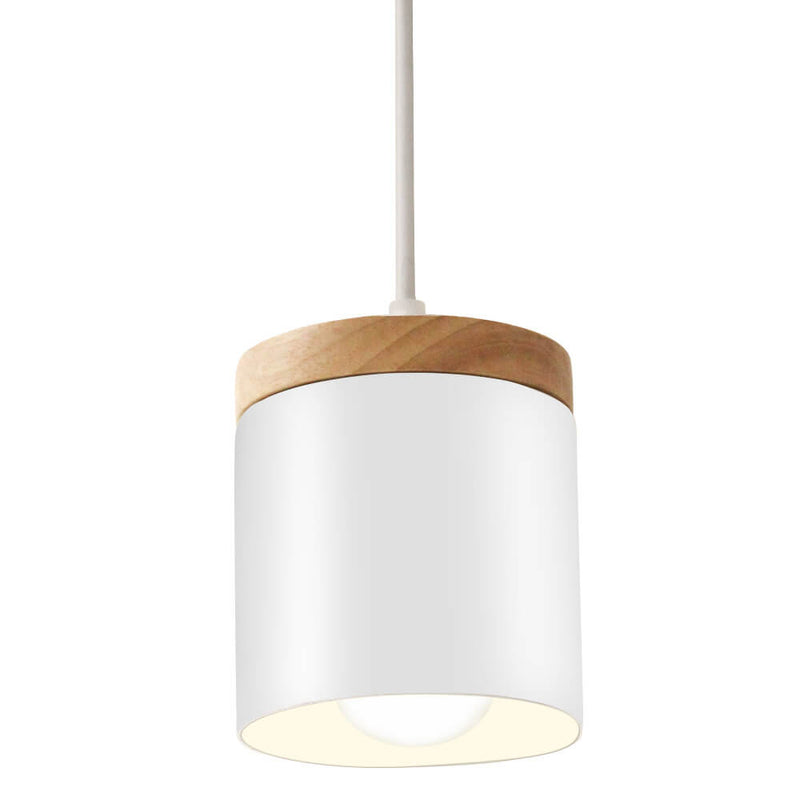 Modern Solid Color 1/3-Light Iron Pendant Light