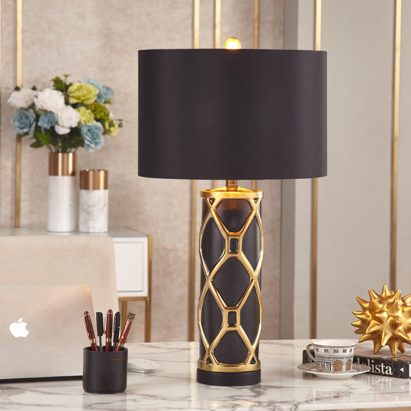 Nordic Light Luxus-Keramik-Tischlampe mit 1 Leuchte