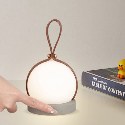 Moderne kreative Kürbis-bunte LED-Nachtlicht-Tischlampe 