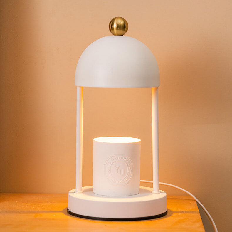 Modern Simple Iron Dome 2-Light Melting Wax Table Lamp