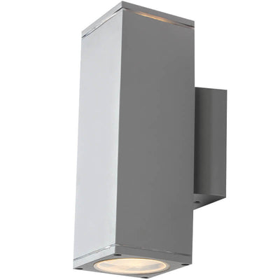 Modern Minimalist Square Column LED Luminous Outdoor Waterproof Wall Sconce Lamp