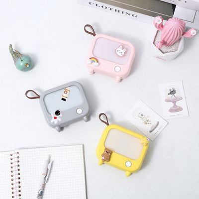 Lámpara de Mesa LED USB Mini TV Creativa para Noche 