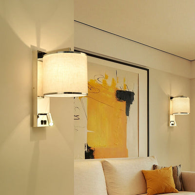 Modern Light Luxury Stainless Steel 1-Light Wall Sconce Lamp