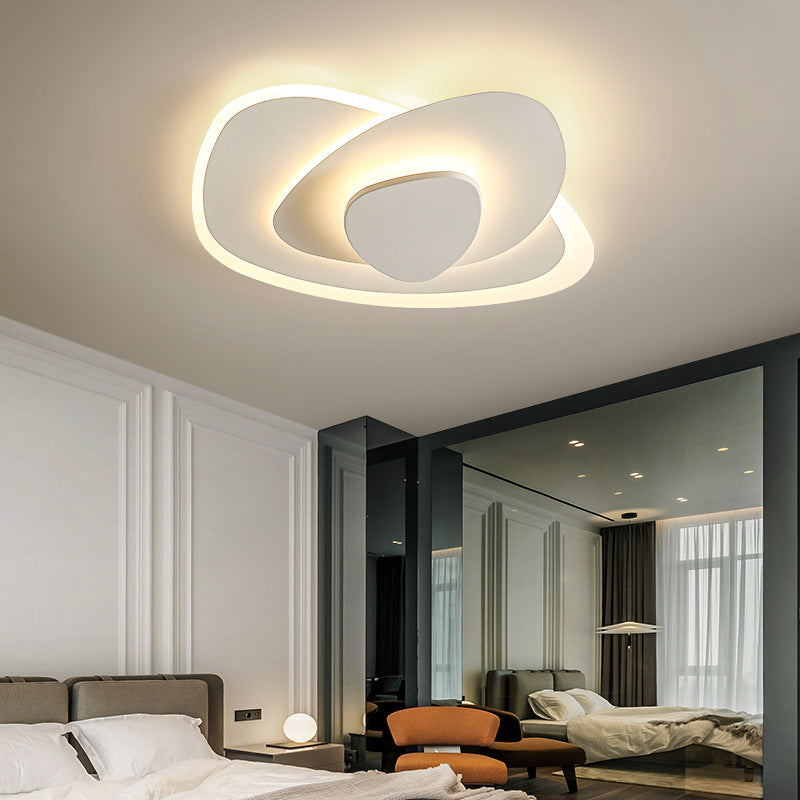 Nordische einfache geometrische Schmiedeeisen Acryl LED Unterputz Deckenleuchte 
