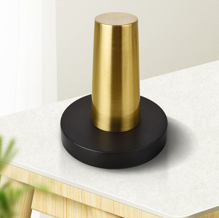 Lampe de table 1 lumière en tissu de fer minimaliste nordique 