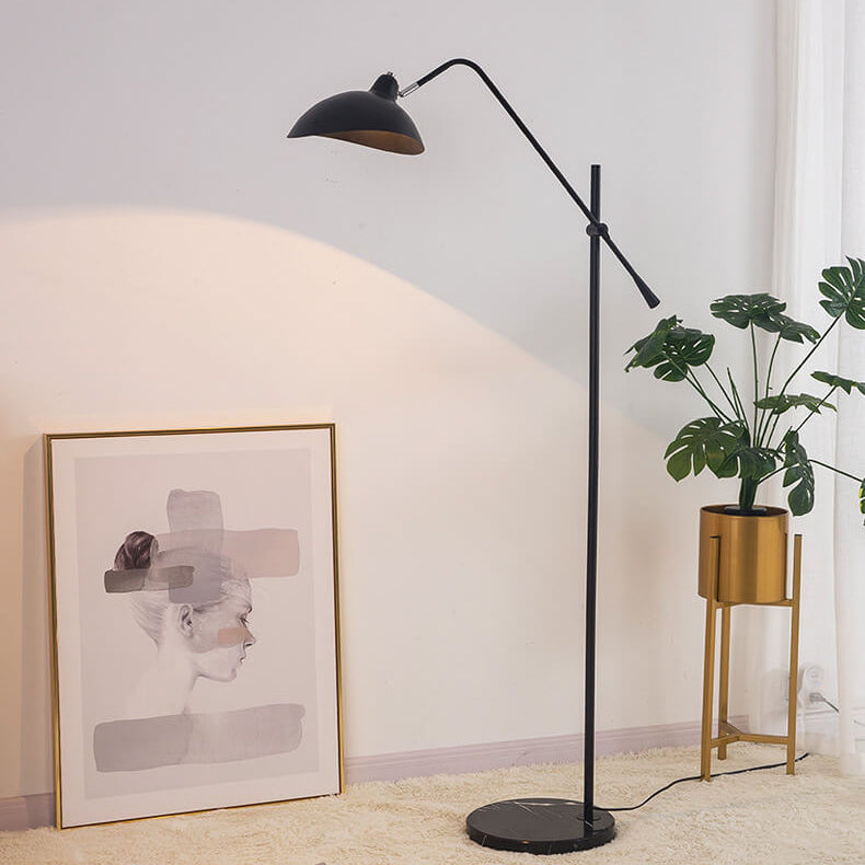 Lampes de sol modernes simples et réglables à 1 lumière 