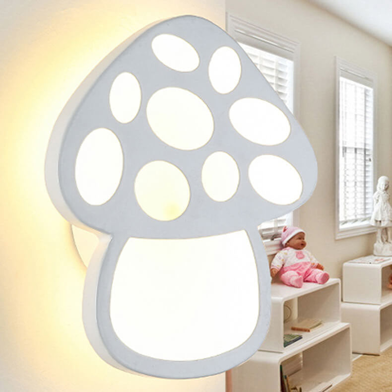 Modern Acrylic Mushroom Shape Creative LED Wall Sconce Lamp