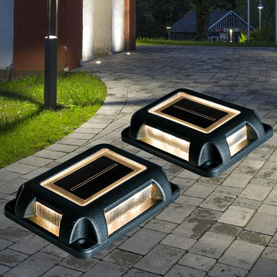 Rechteckiges, druckfestes, wasserdichtes LED-Gartenstufenlicht aus Aluminiumlegierung für den Außenbereich