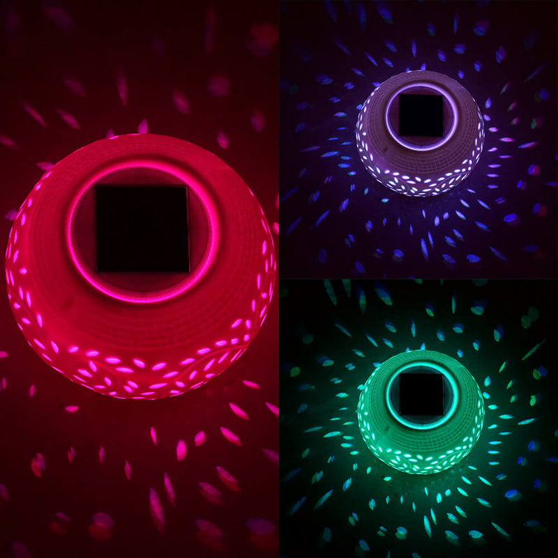 ضوء حديقة خارجي من السيراميك الإبداعي الحديث بالطاقة الشمسية LED 