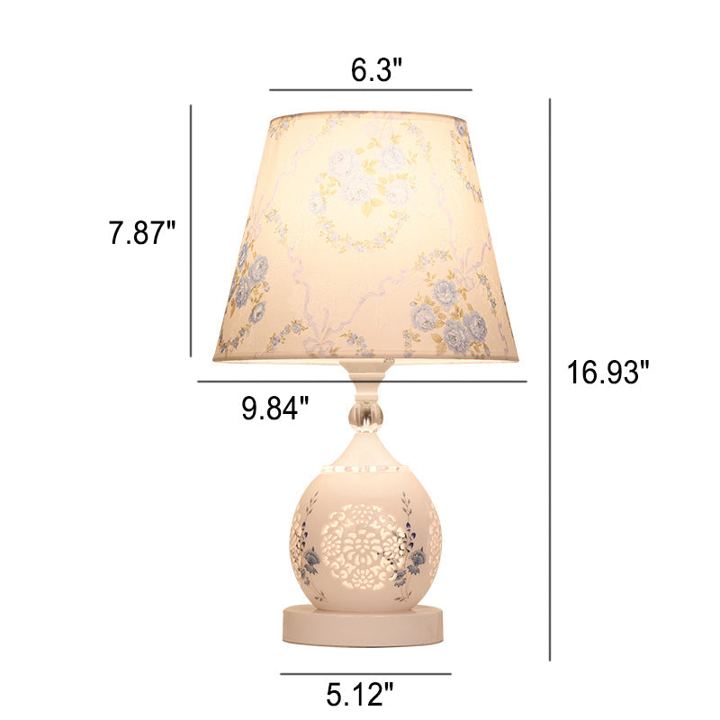 Modern European Style Ceramic 1-Light Table Lamp