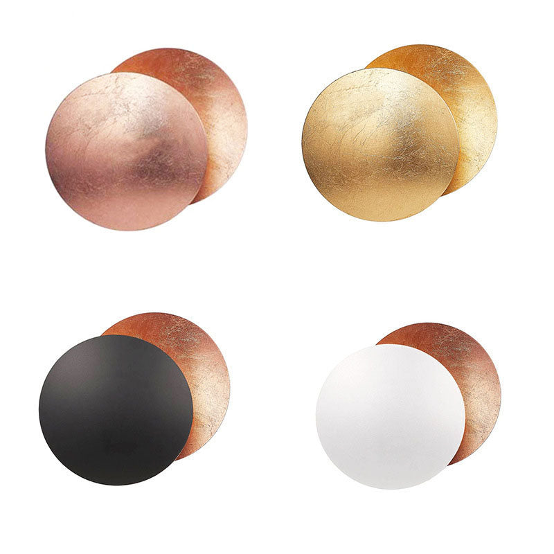 Nordic Creative Moon Eclipse Alloy LED Wall Sconce Lamp