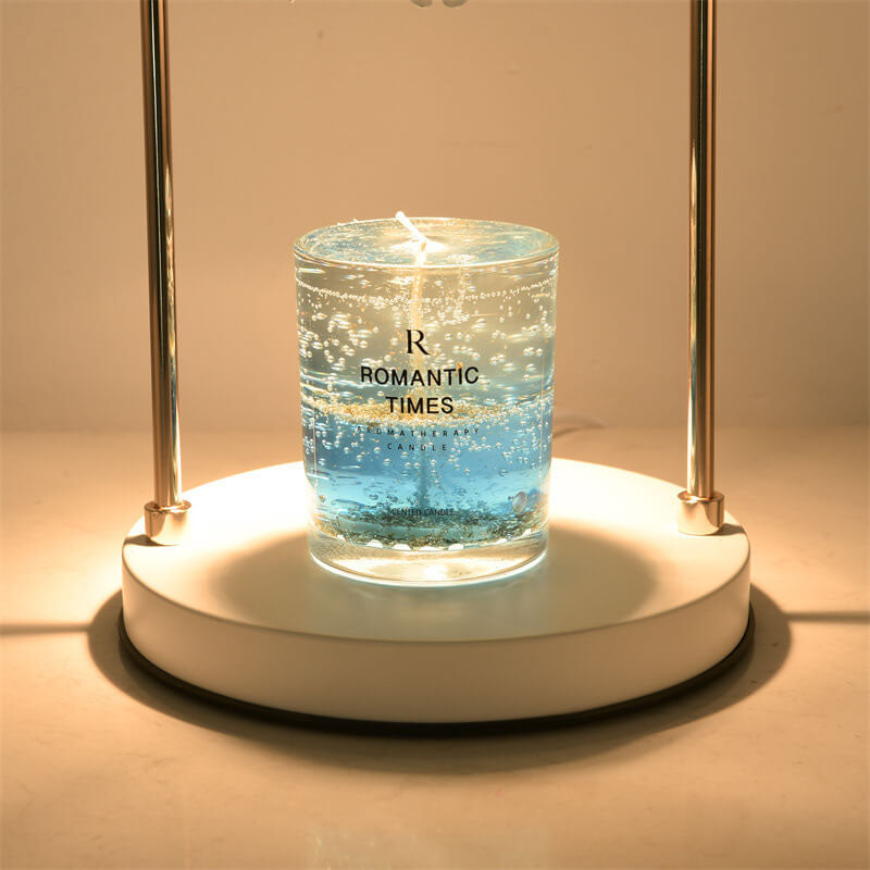 Modern Orchid Metal Aromatherapy Melting Wax 1-Light Table Lamp